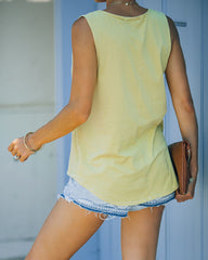 Girls Just Wanna Have Sun Knit Tank Oshnow