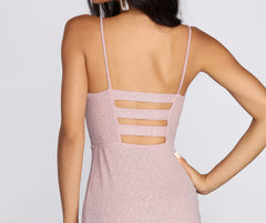 Glitter Babe Mini Dress Oshnow