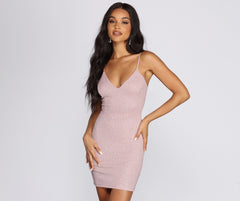 Glitter Babe Mini Dress Oshnow