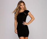 Glitter Mama Mini Dress Oshnow