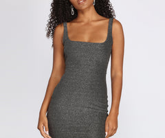 Glitz And Glitter Mini Dress Oshnow