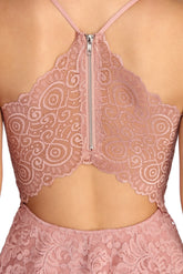 Graceful In Lace Dress Oshnow