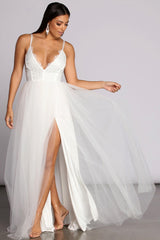 Graciela Heat Stone Tulle Gown Oshnow