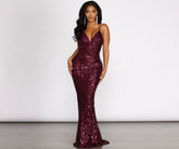 Gwendolyn Cross Back Sequin Dress Oshnow