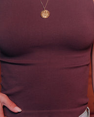 Halo Seamless Crop Top - Huckleberry Oshnow