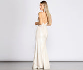 Harley Formal Knot Glitter Dress Oshnow