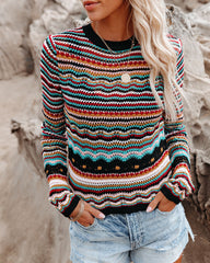 Highest Temperature Crochet Knit Top Oshnow