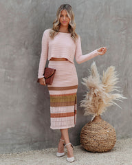 How Sweet Cotton Blend Cropped Sweater Oshnow