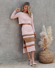 How Sweet Cotton Blend Cropped Sweater Oshnow