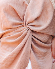 I'm Yours Twist Tank - Ginger Oshnow