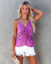 I'm Yours Twist Tank - Orchid Oshnow