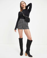 Impeccable Class Tweed Shorts Oshnow