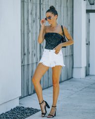 In Tune Cotton Mineral Wash Strapless Bodysuit Oshnow