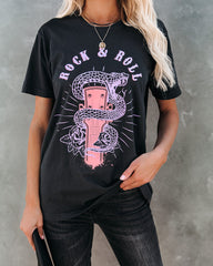 In Tune Rock & Roll Cotton Tee Oshnow