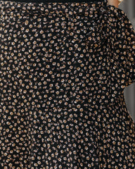 Jamiyah Floral Mini Skort Oshnow