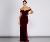 Jenisa Formal Off The Shoulder Dress Oshnow
