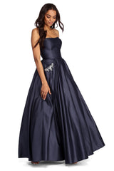 Josephine Formal Jewel Ball Gown Oshnow