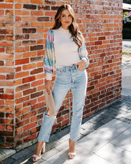 Joyful Sequin Knit Top Oshnow