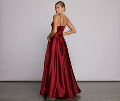 Juliet Formal High Slit Dress Oshnow