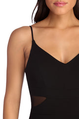 Kai Formal Sleeveless Crepe Dress Oshnow