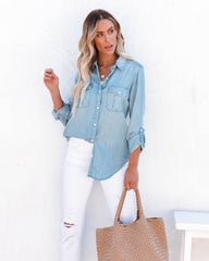 Katana Chambray Utility Top Oshnow