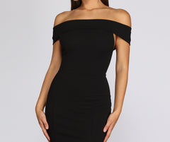 Kate Formal Crepe Midi Dress Oshnow