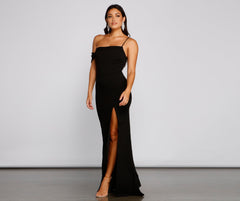 Lessie Formal Off The Shoulder Mermaid Dress Oshnow