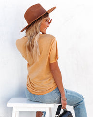 Let The Good Times Roll Cotton Blend Tee Oshnow