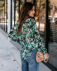 Lewyn Floral Damsel Blouse Oshnow