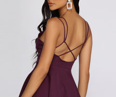 Livin' With Finesse Skater Dress Oshnow