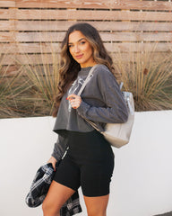 Longhorn Cotton Vintage Long Sleeve Tee Oshnow