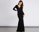 Luciana Formal Lace Mermaid Dress Oshnow