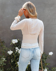 Lulla Layered Knit Top Oshnow