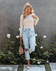 Lulla Layered Knit Top Oshnow