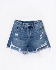 Lyla High Rise Vintage Denim Shorts