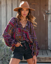 Make Magic Patchwork Tassel Top