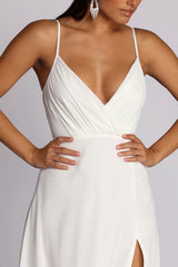 Melany Formal High Slit Dress Oshnow