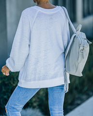 Miller High Life Relaxed Cotton Blend Pullover Oshnow