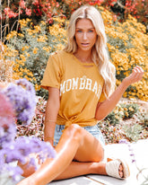 Mom Brain Distressed Cotton Tee Oshnow