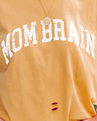 Mom Brain Distressed Cotton Tee Oshnow