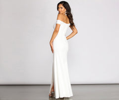 Myra Formal High Slit Dress Oshnow
