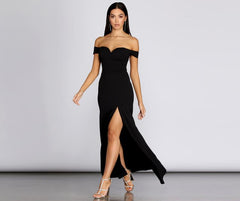 Myra Formal High Slit Dress Oshnow