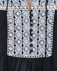 Napa Embroidered Tassel Top Oshnow