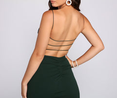 Nayeli Formal High Slit Mermaid Dress Oshnow