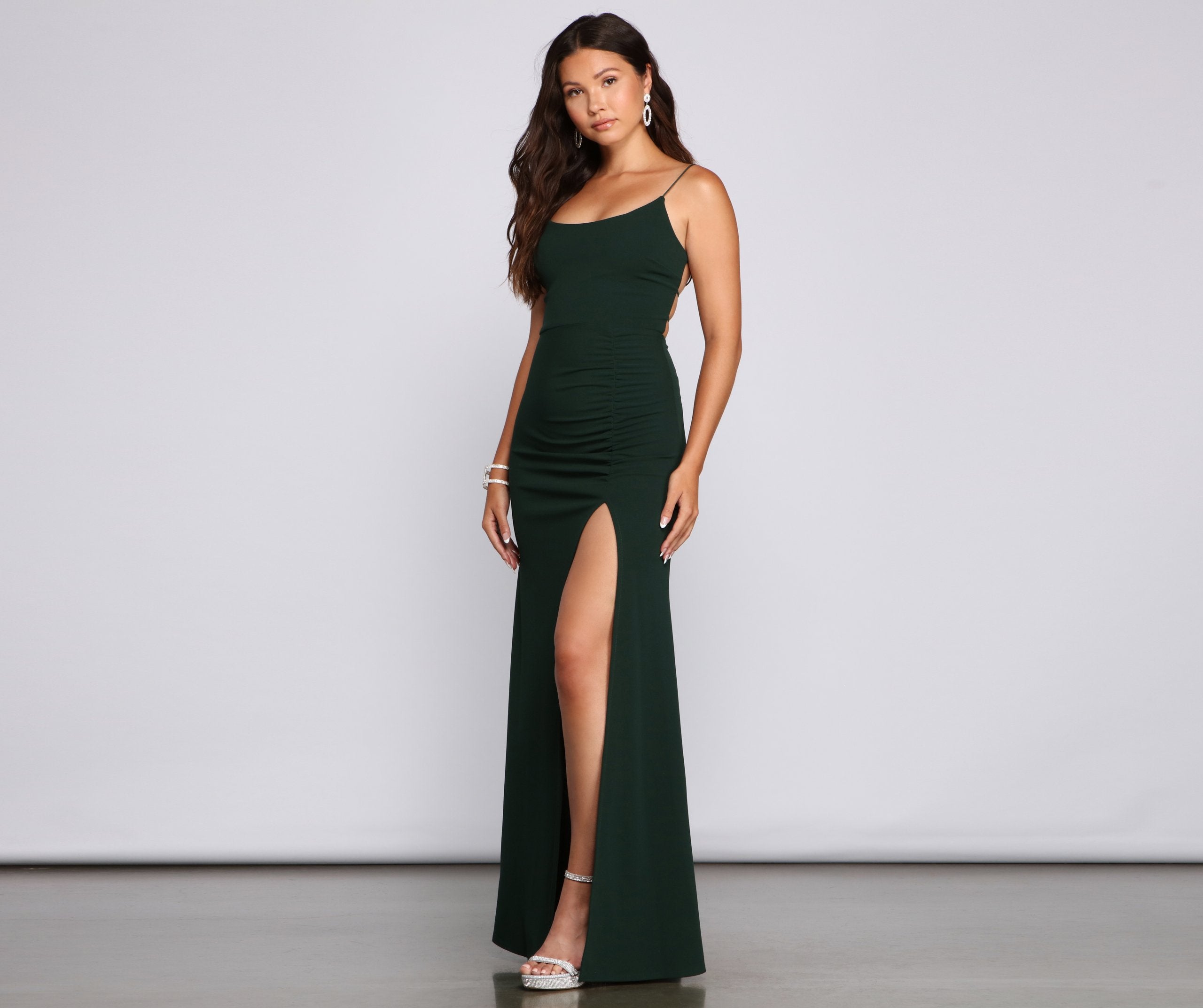 Nayeli Formal High Slit Mermaid Dress Oshnow