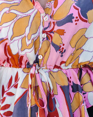 Never Too Much Adjustable Printed Top Oshnow