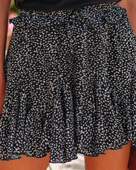 Nightingale Ruffle Mini Skort Oshnow