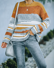Northstar Knit Sweater - Mustard Oshnow