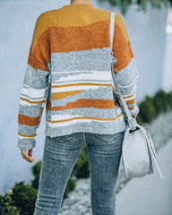 Northstar Knit Sweater - Mustard Oshnow