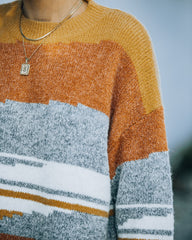 Northstar Knit Sweater - Mustard Oshnow